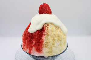 拘りのソースを使ったふわふわかき氷～雪の華～