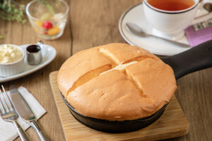 ふわふわカステラPANケーキ
